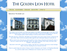 Tablet Screenshot of goldenlion.org.uk